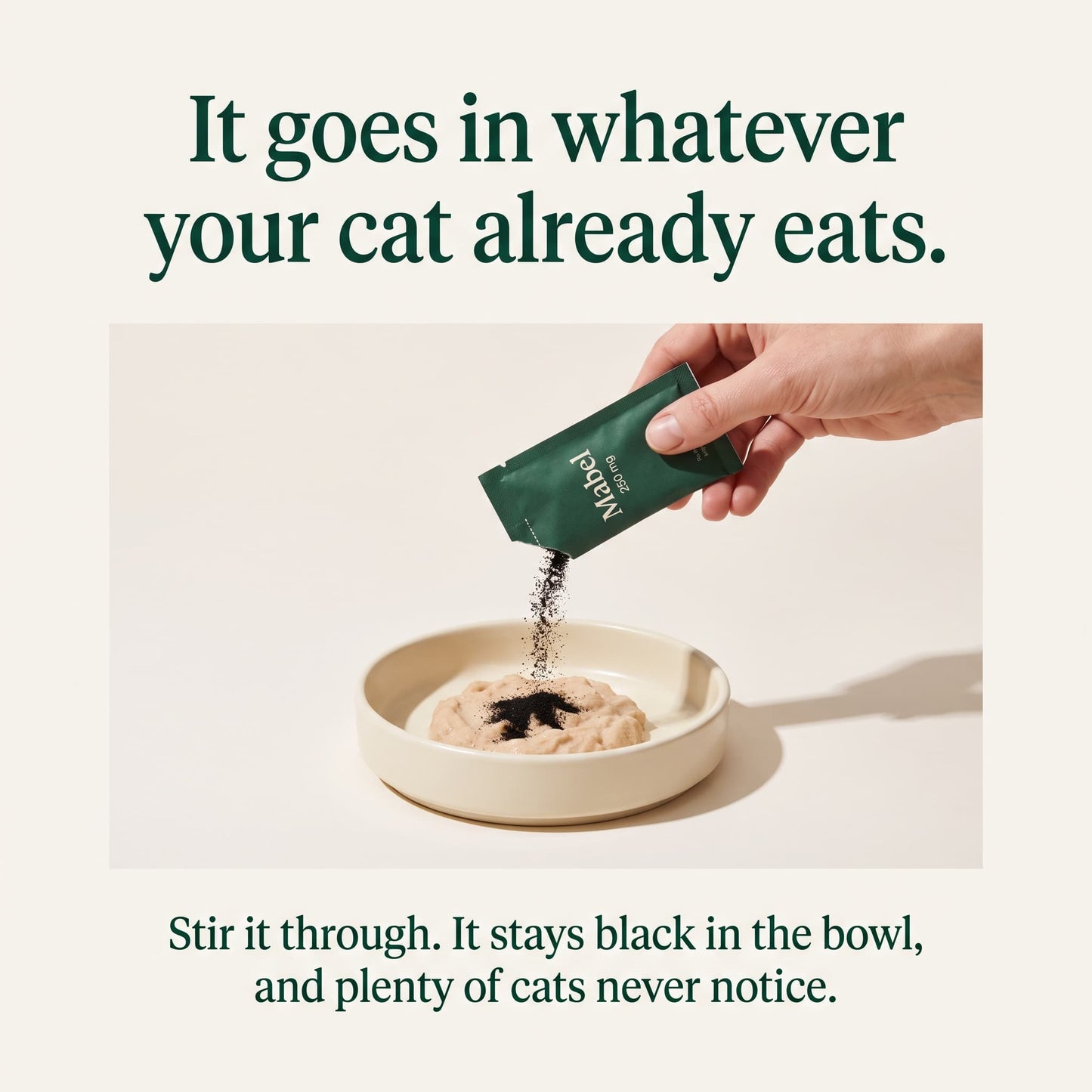 Mabel™ Spherical Carbon for Cats