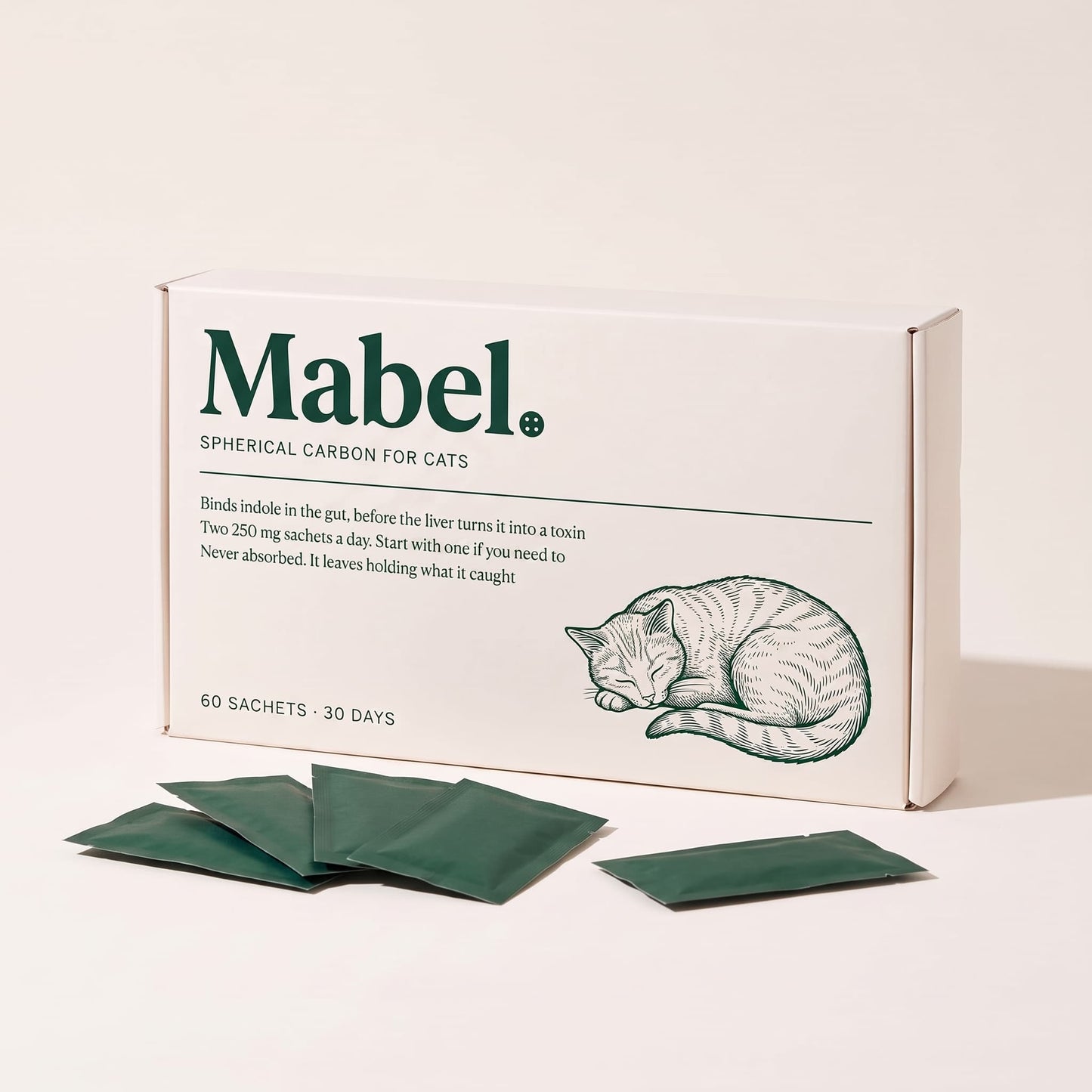 Mabel™ Spherical Carbon for Cats